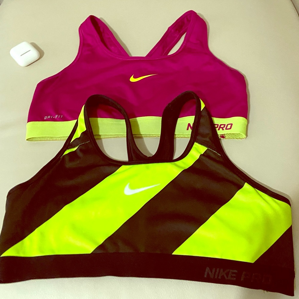 Nike Pro large sports bra bundle